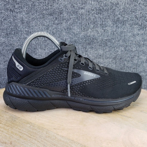 Brooks Shoes - Brooks Adrenaline GTS 22 Low Women's Size 8 Black Athletic Shoes 1203531B020